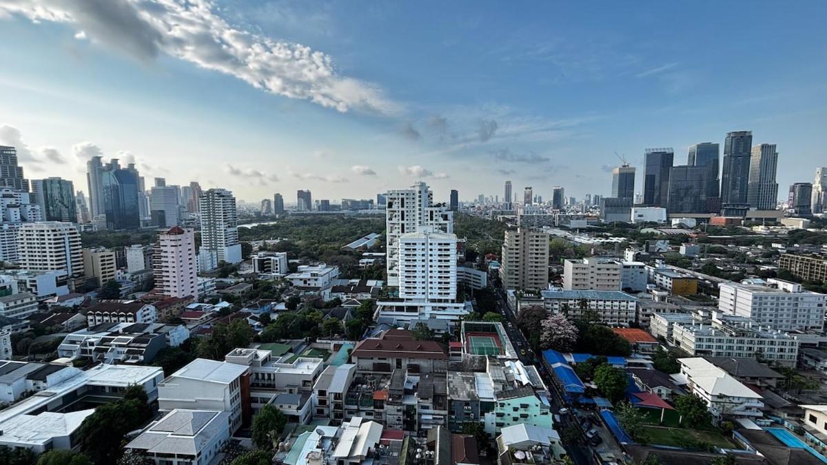 European Design With Stunning Sunset View Apartamento Bangkok